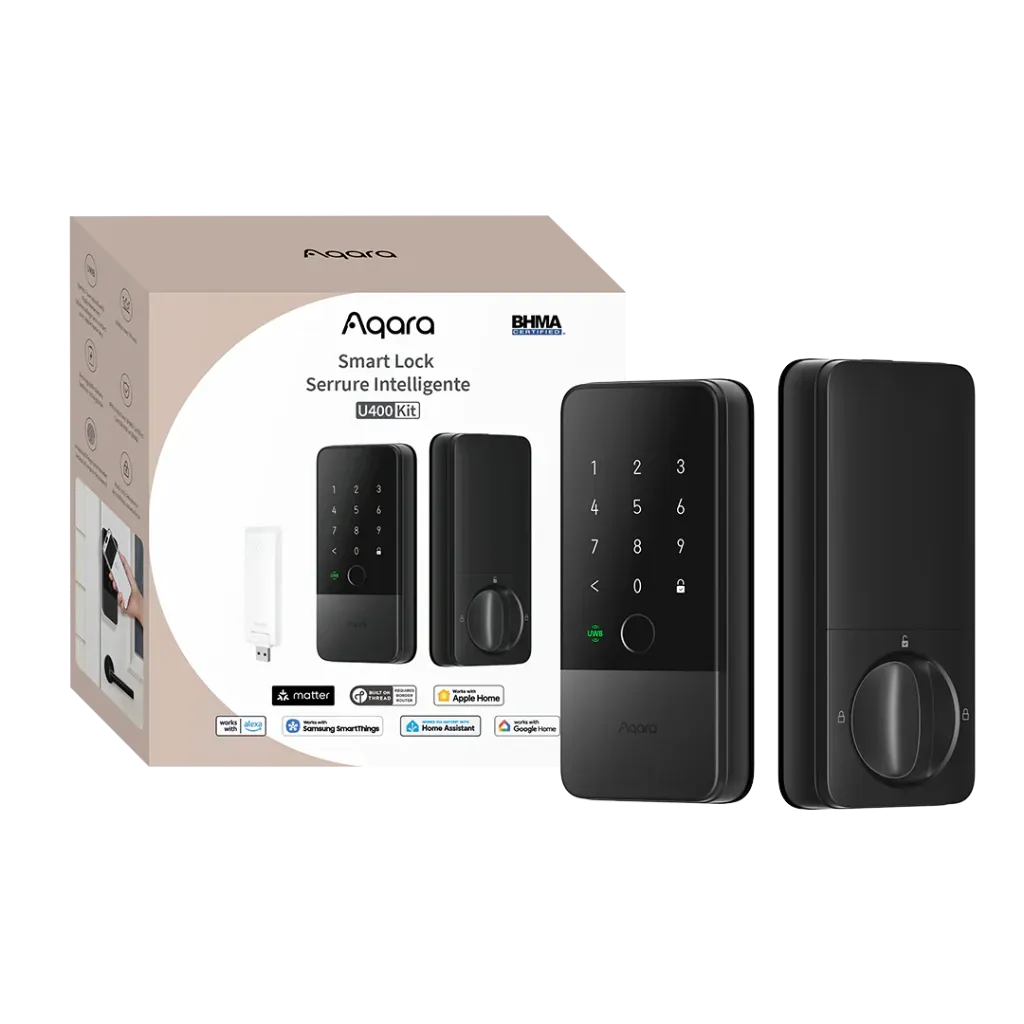 Smart Lock U400 Kit (Black)