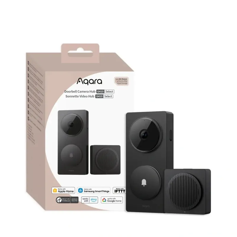 Doorbell Camera Hub G410 Select（Black, Offline)